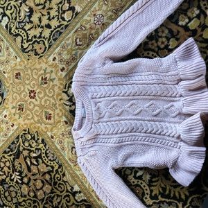 GAP girls pink sweater 4t